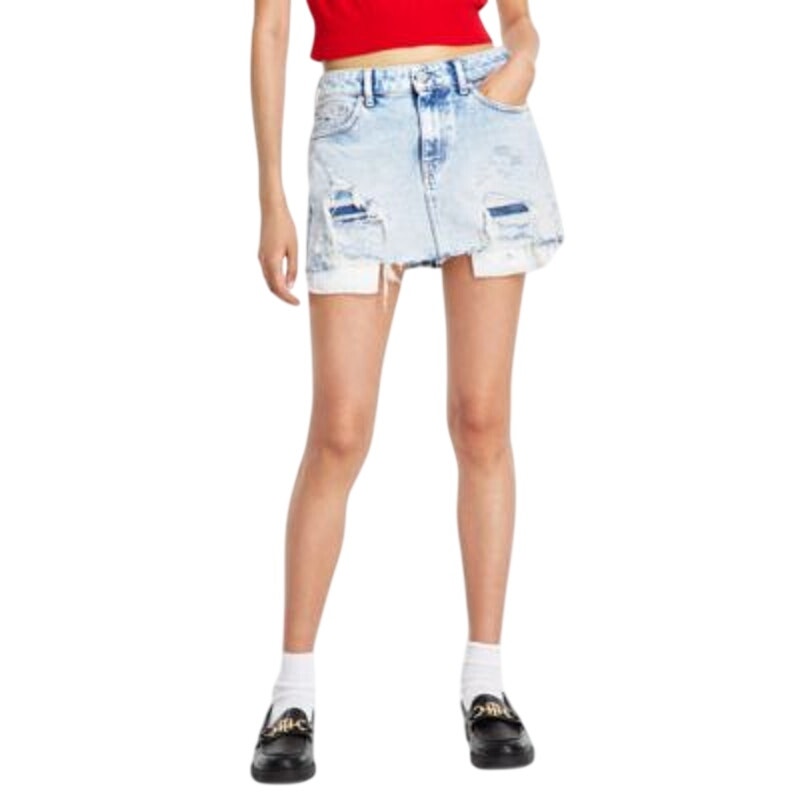 Tommy Jeans Women's Sophie Low-Rise Denim Mini Skirt