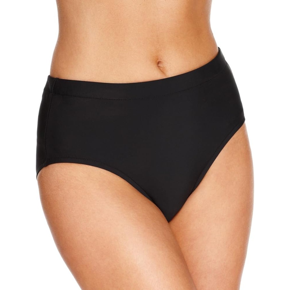 Swim Solutions Women's Plus Basic Swim Brief Bottom