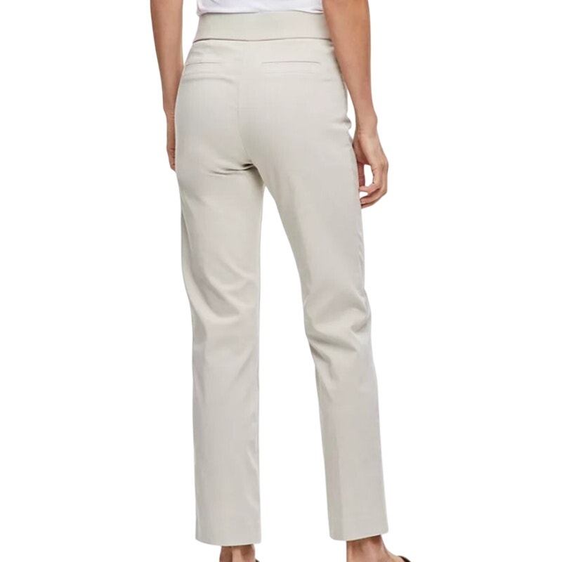 JM Collection Women's Plus Size High-Rise Pull-On Slim-Leg Pants Stonewall Tan