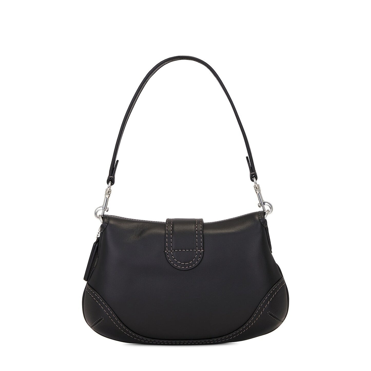 COACH Soho Regenerative Leather Shoulder Bag In Black