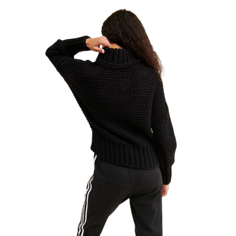 Free People Women's "My Only Sunshine" Sweater in Black