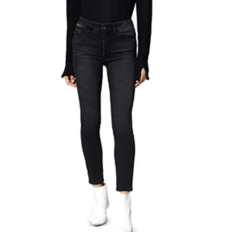 Sanctuary Women's Deep Black Straight Leg Denim Jeans