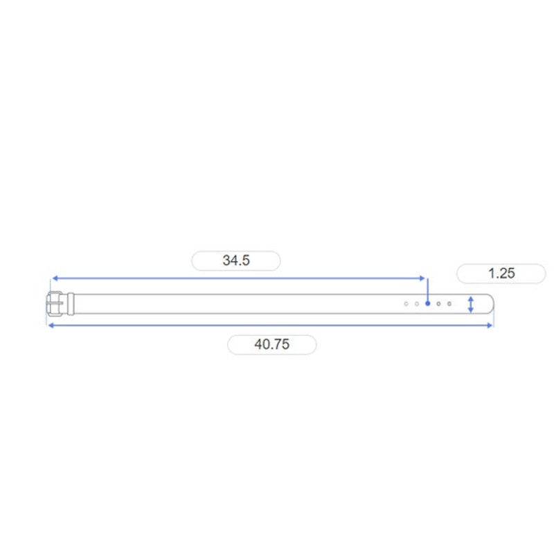 Steve Madden Ladies Black Leather Belt w/ Pale Gold Logo Buckle