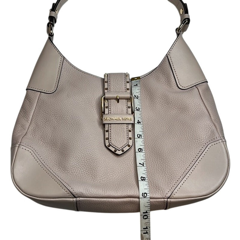 Michael Kors Pale Pink “Lillian” Medium Shoulder Bag, Pebbled Leather, NWT