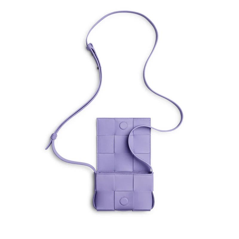 BOTTEGA VENETA Women's Mini Cassette Bag Wisteria/Silver