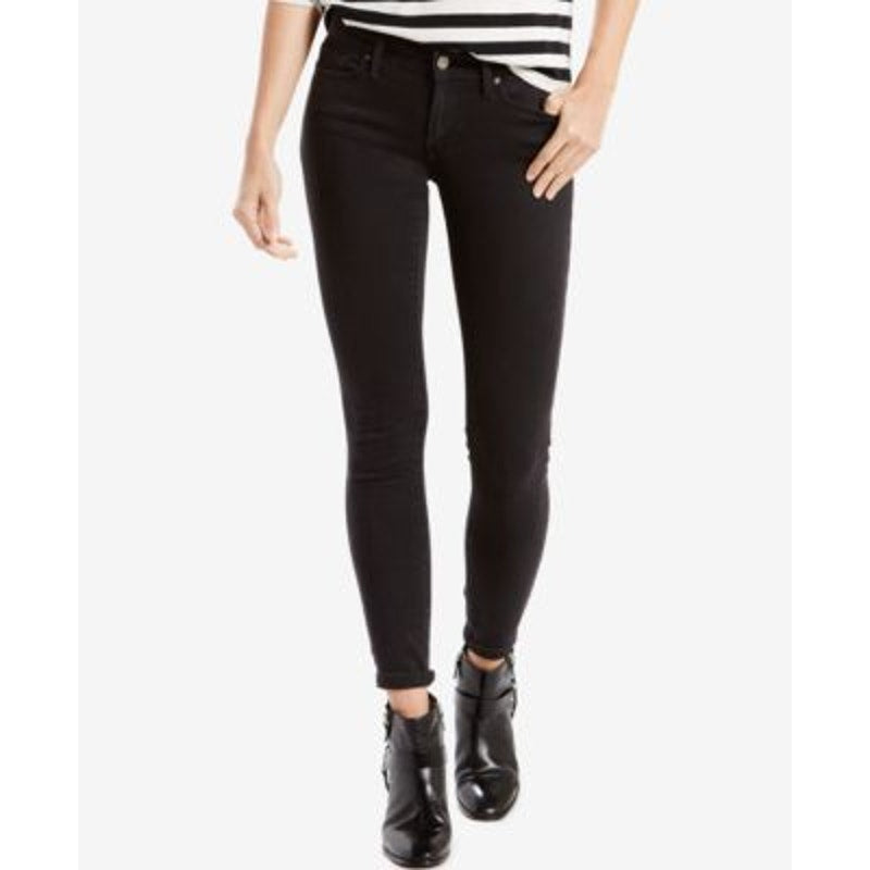 Levi's Women's 711 Skinny Jeans in Soft Black