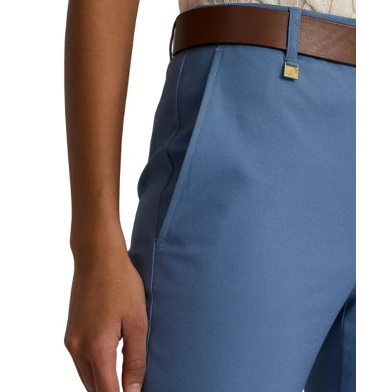 Lauren Ralph Lauren Women's Skinny Pants in Pale Azure Blue, Size 6