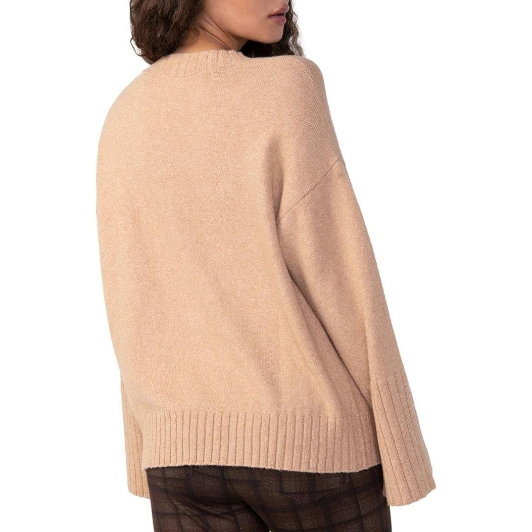 Sanctuary Women's "On Arrival" Shoulder Button Sweater