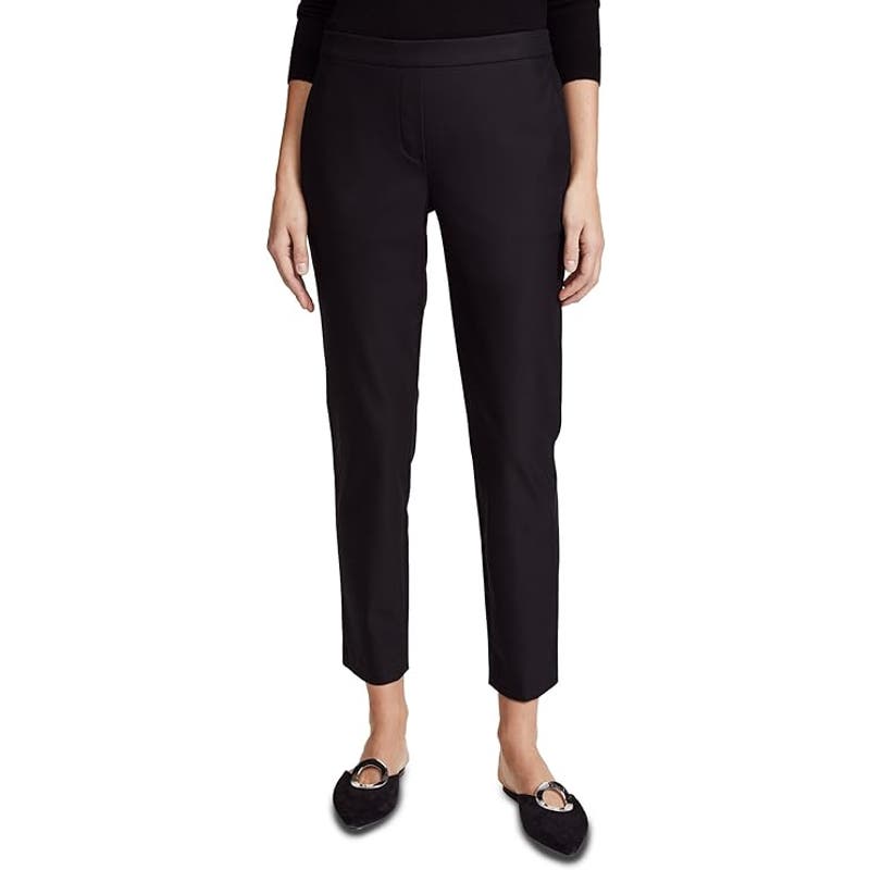 Theory Ladies Thaniel Approach Cropped Slim Pants Black