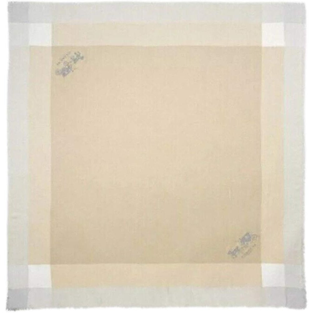COACH Ladies Stone Tan Year Round Windowpane Scarf