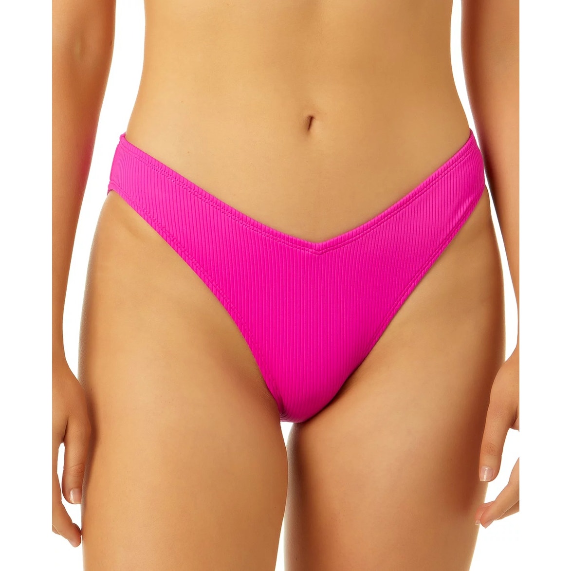 Salt + Cove Juniors' V-Front Hipster Bikini Bottoms In Pink