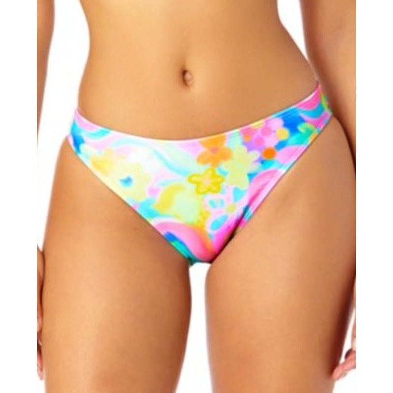Salt + Cove Juniors' Printed Bikini Bottoms In Watercolor Multi