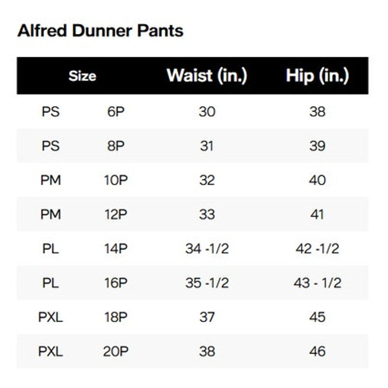 Alfred Dunner Women's Petite Pull-On Straight-Leg Pants in Brown