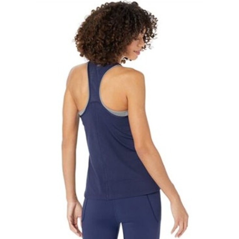 Under Armour Navy Blue Athletic Racerback Tank Top
