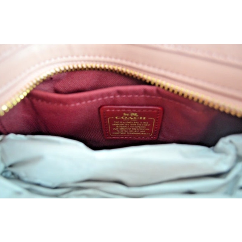 COACH SWAGGER COLORBLOCK Convertible Clutch Crossbody Black Cherry