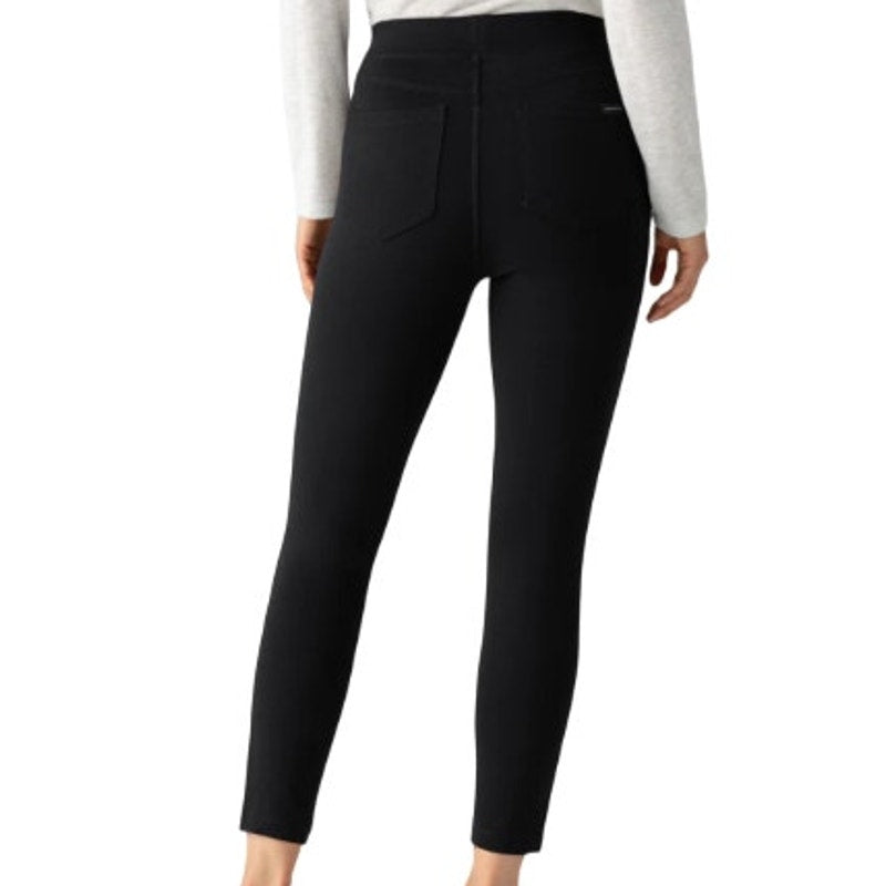 Sanctuary Women's Semi-High Rise Leggings in Black, Size Large