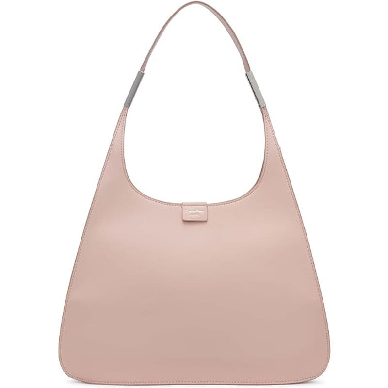 CALVIN KLEIN Women's "Audrey" Hobo In Rose Smoke Pink