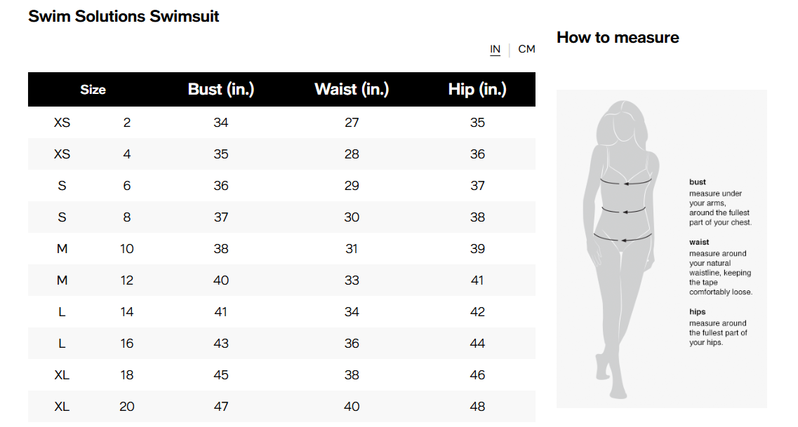 Swim Solutions Women's Black Empire-Waist Swimdress In Black