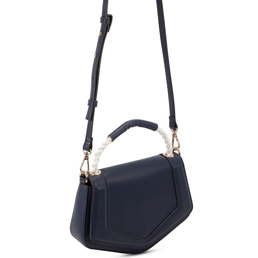 INC INTERNATIONAL CONCEPTS Megann Crossbody Bag In Midnight Navy