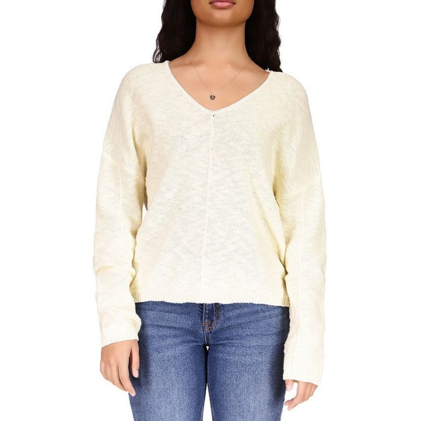 Sanctuary Women's Keep It Chill Sweater in Creme Brulee Ivory, Size Medium