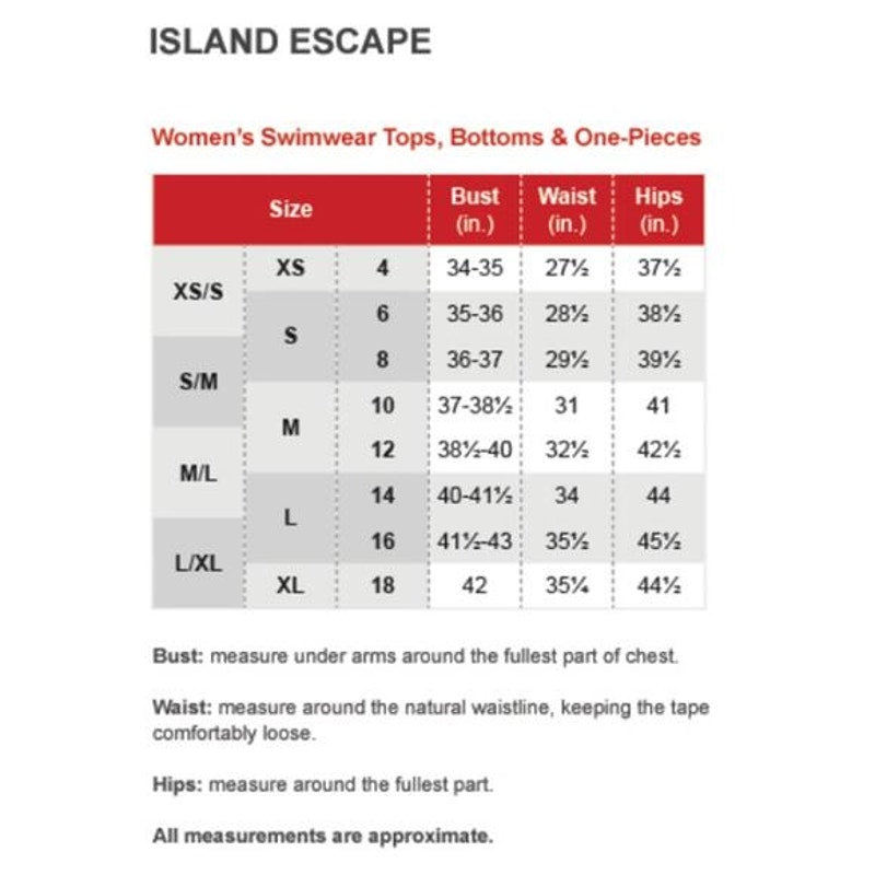 Island Escape Women's High Waisted Navy Blue Swim Skirt