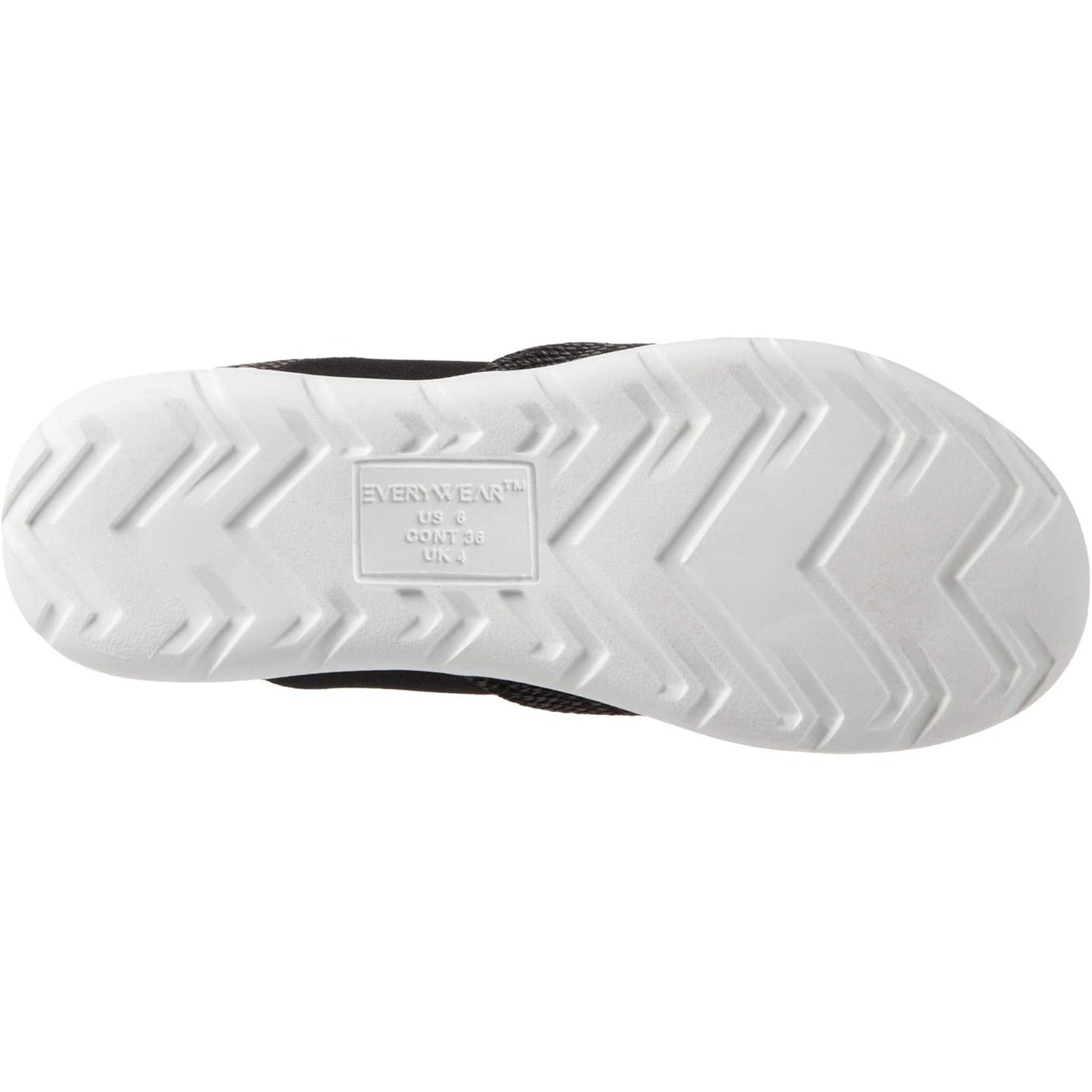 Isotoner Ladies Marled Black Slip-On Sneakers w/ Everywhere Sole