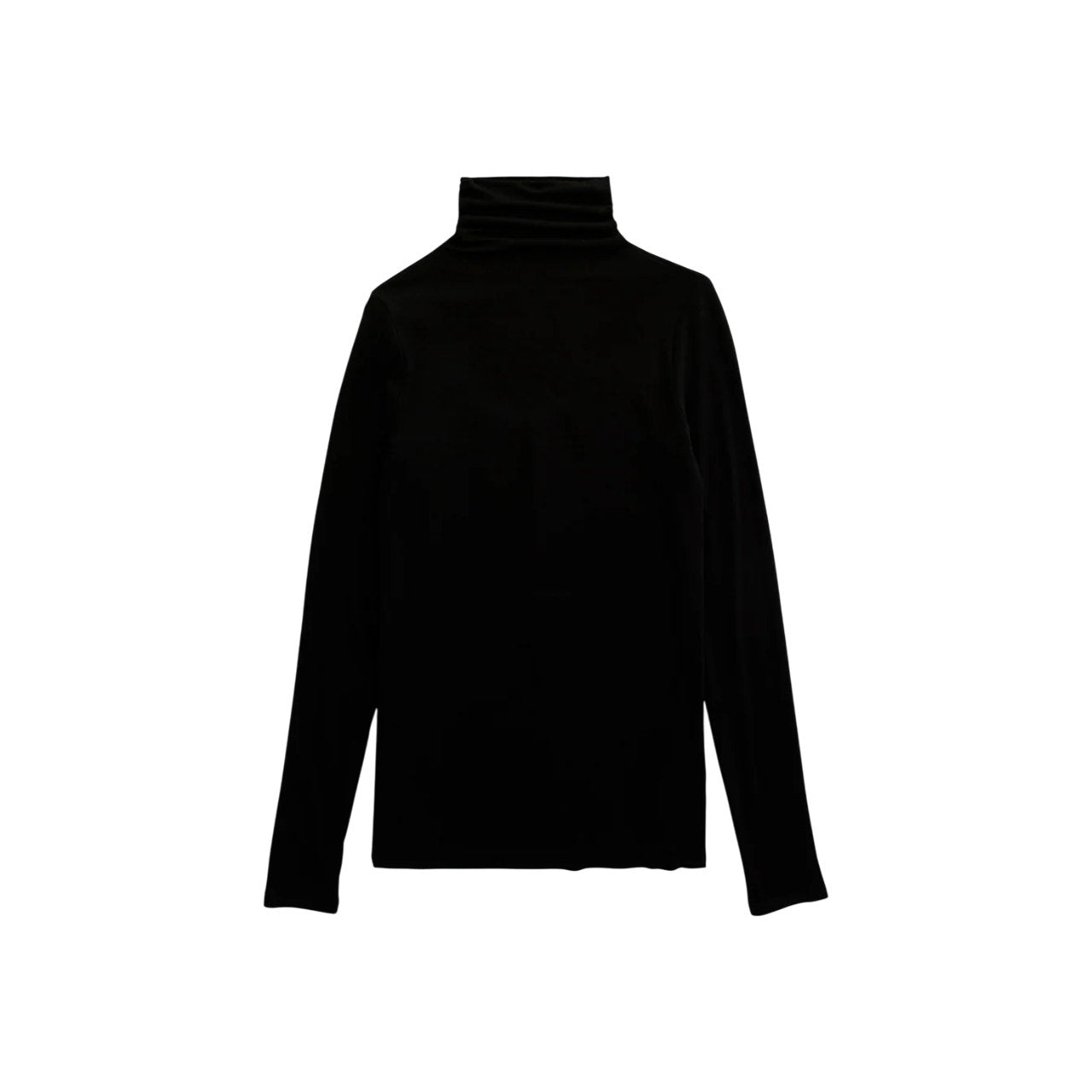 AG Jeans Women's "Chels" Slim Turtleneck in Black, Size XL