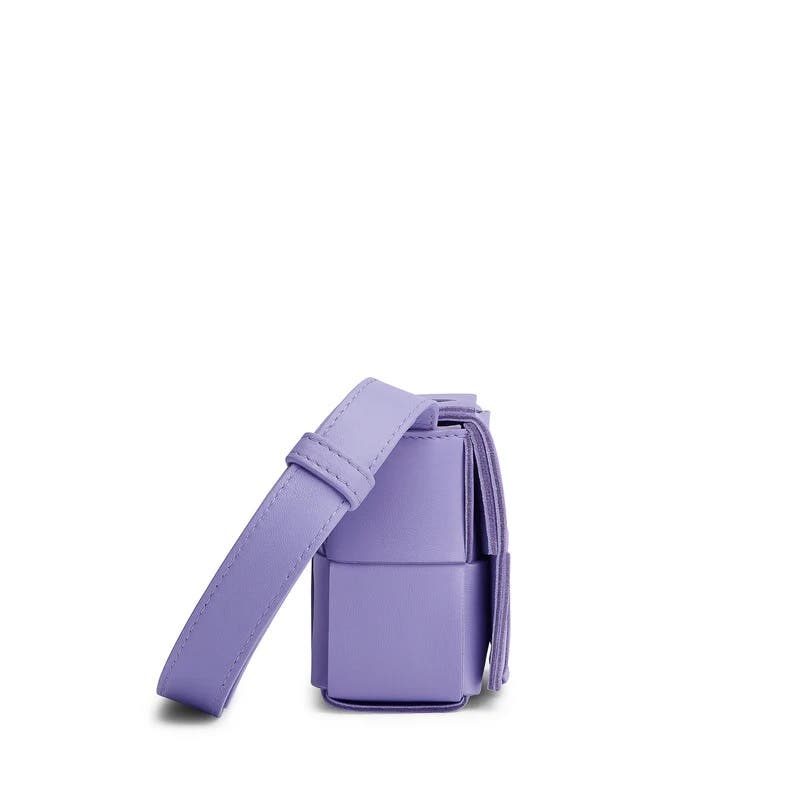 BOTTEGA VENETA Women's Mini Cassette Bag Wisteria/Silver