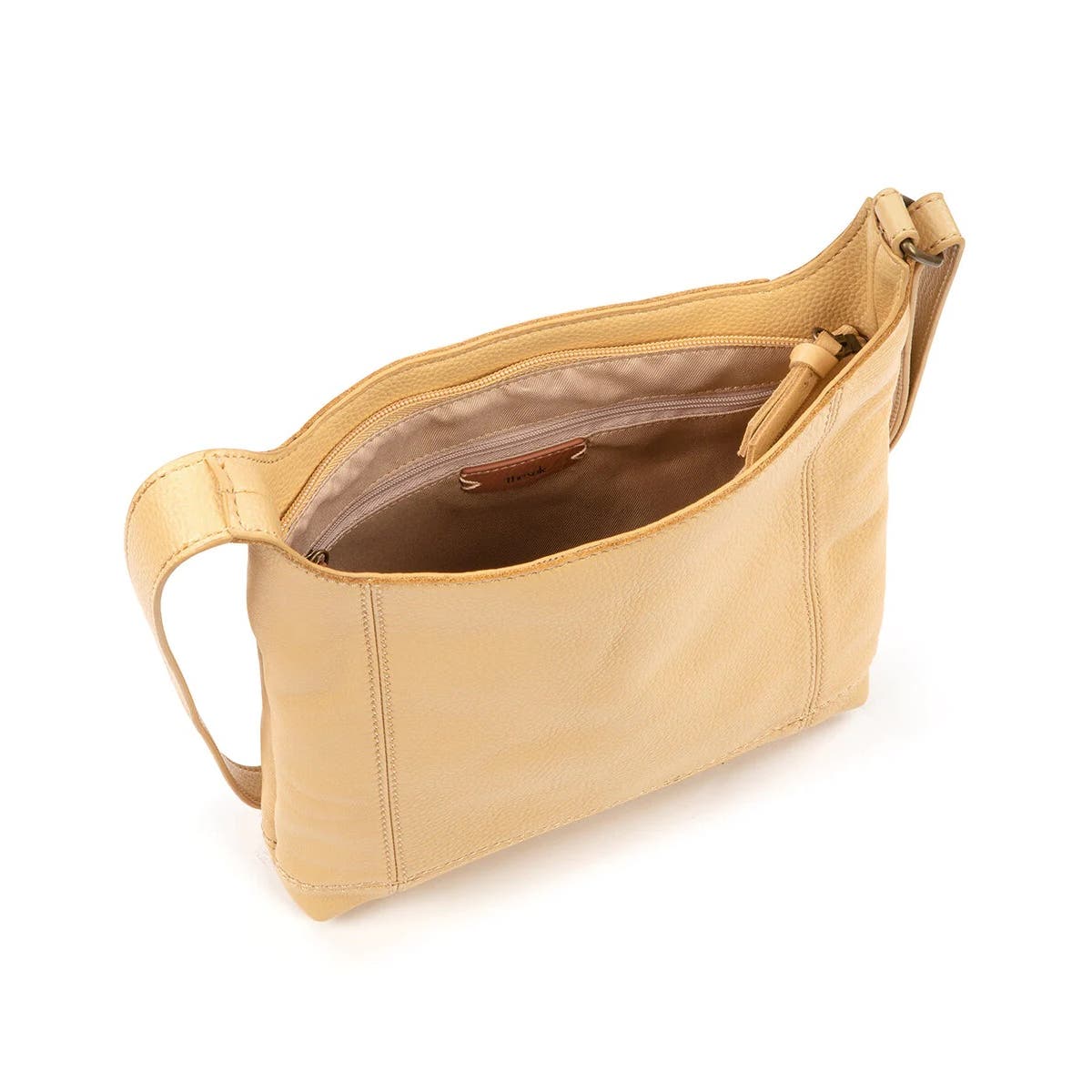The Sak Women's De Young Small Leather Buttercup Shoulder Crossbody Bag
