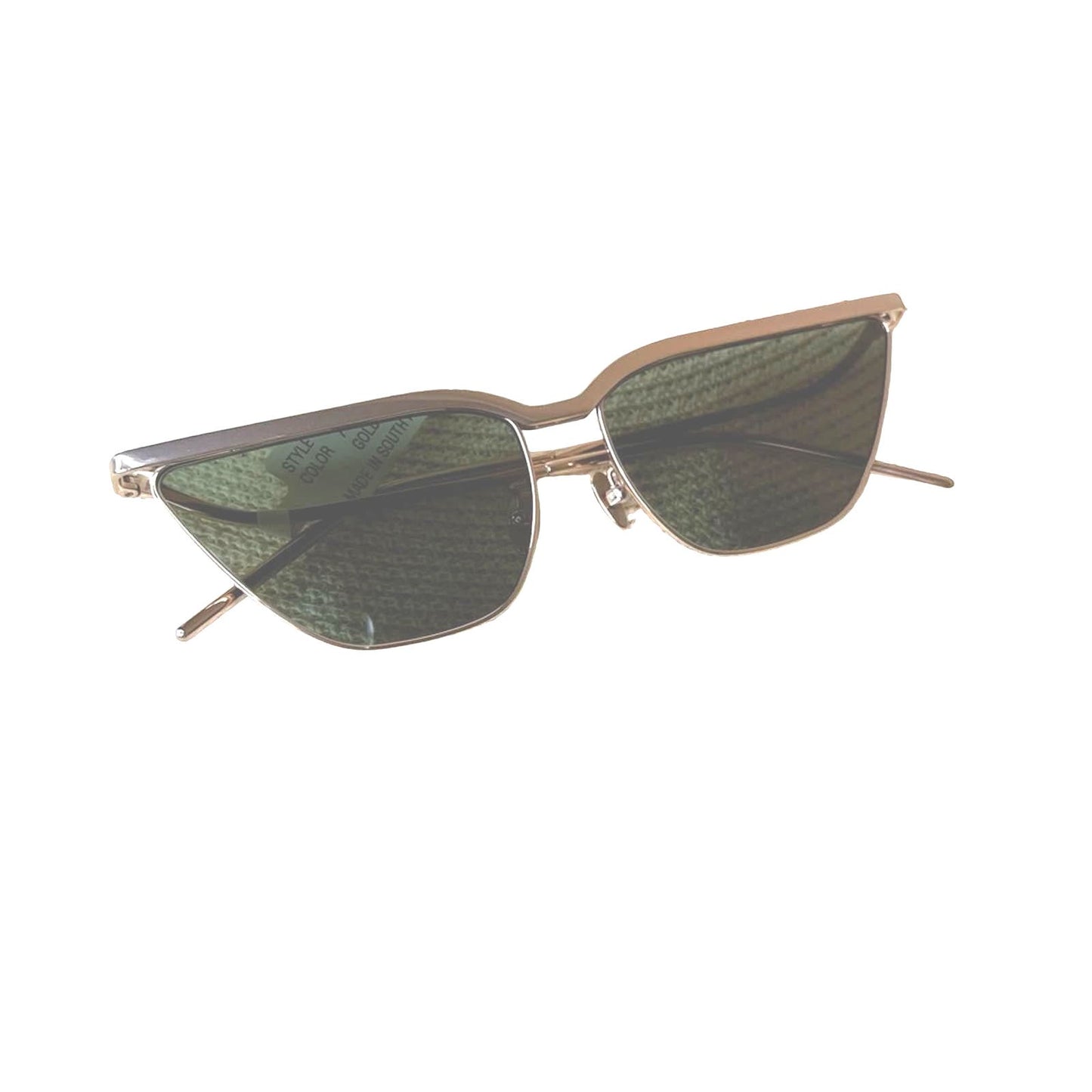 Projekt Produkt Rose Gold Flat Top “Cat Eye” Sunglasses