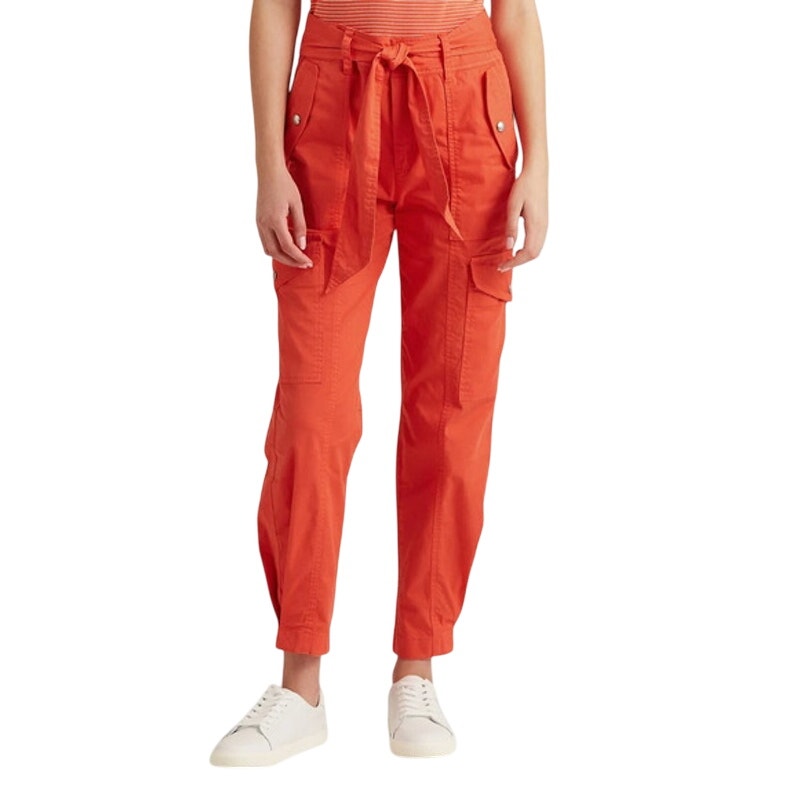 Lauren Ralph Lauren Women's Port Orange Micro-Sanded Twill Pants, Hyannis, 14