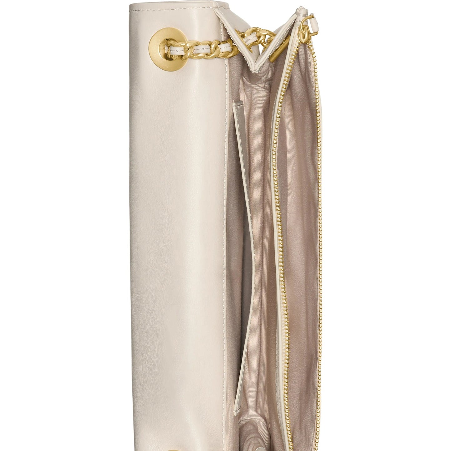 Kate Spade Deco Soft Shoulder Bag in Cashew Milk