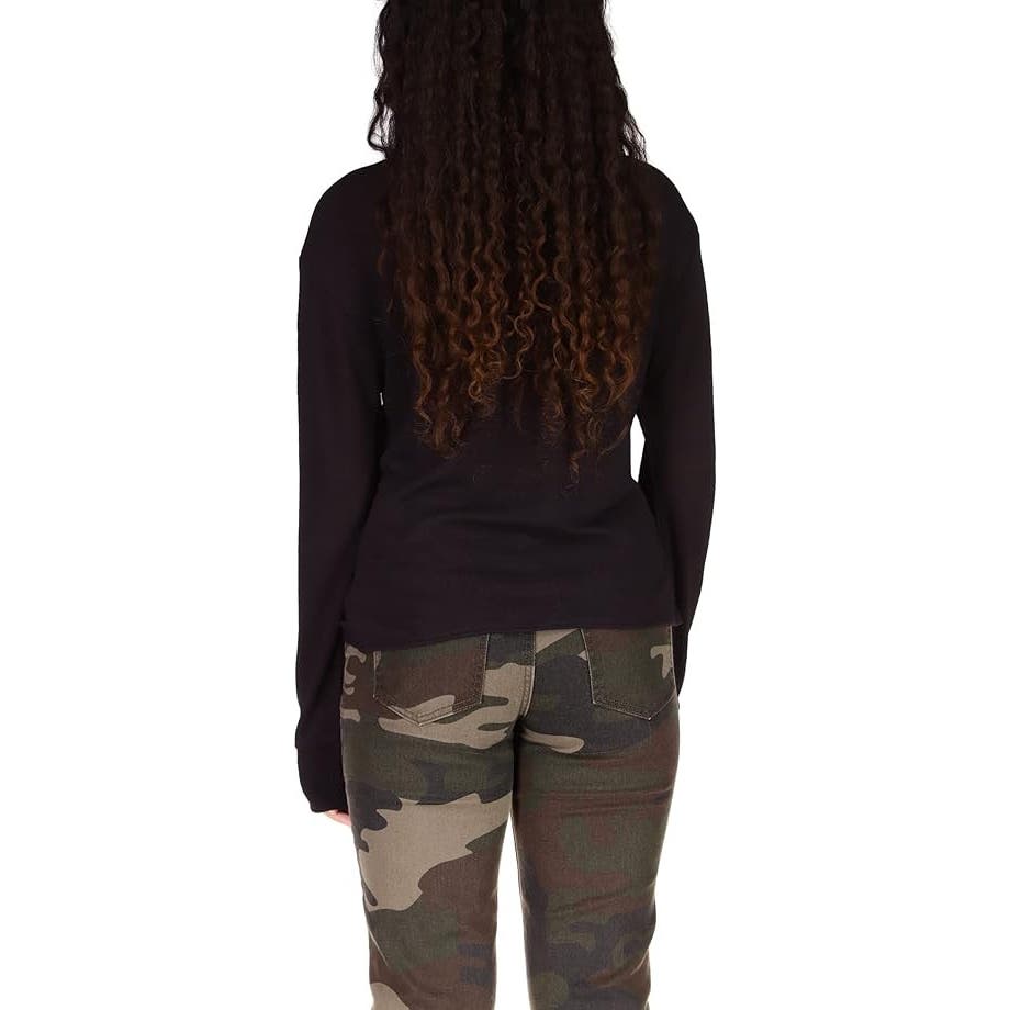 Sanctuary Knotted Knit Top In Black