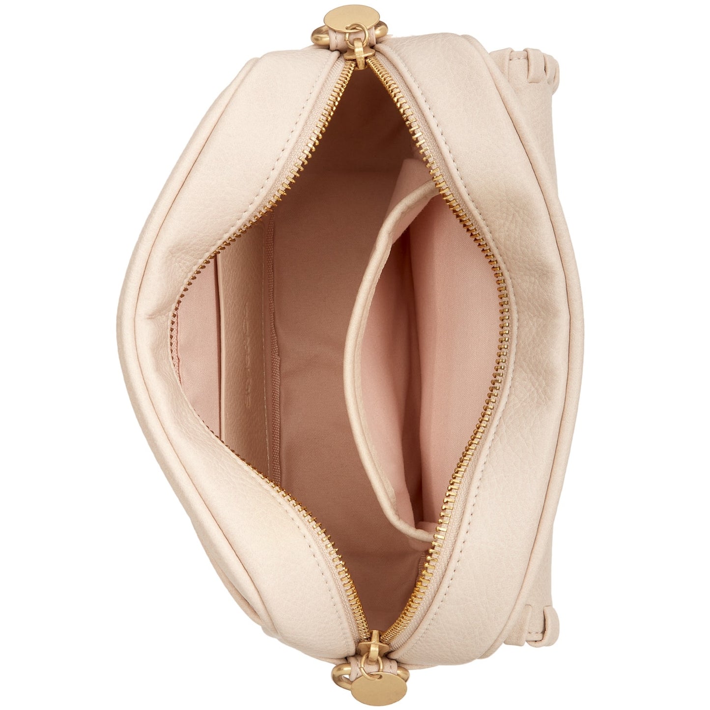 Style & Co. Women's Whipstitch Camera Crossbody Bag in Alabaster Tan