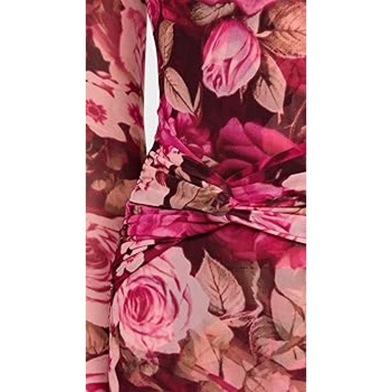 Free People Gianni Maxi Dress Love Combo in Pink Rose