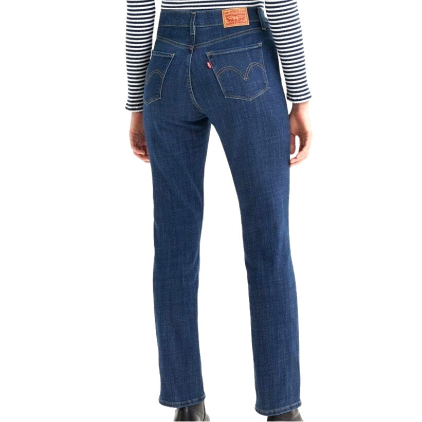 Levi's Women's Classic Straight Leg Jeans in Lapis Heyday Wash