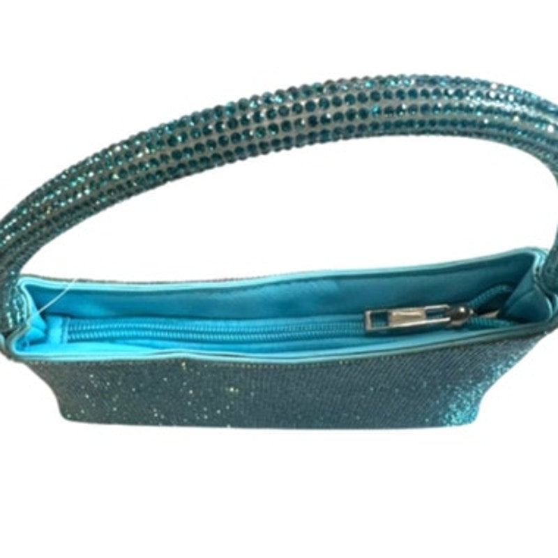 AQUA Quinta Small Evening Bag Barbie Edition In Turquoise