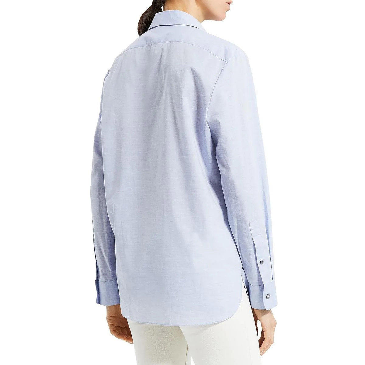Theory Women's Classic Cotton Menswear Shirt, Size P, NWT!