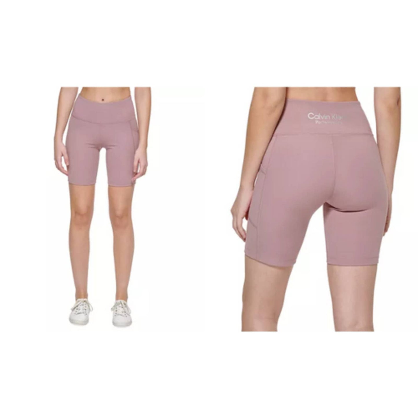 Calvin Klein Womens Bike Shorts Stardust Purple