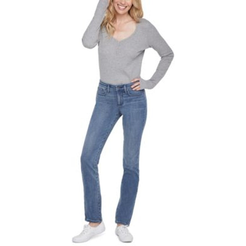 NYDJ Women's Medium Wash "Portia Sheri" Slim Fit Jeans