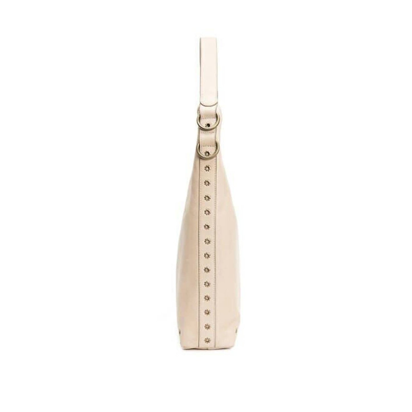 FRYE EVIE LARGE HOBO BONE LEATHER 34FCH0058