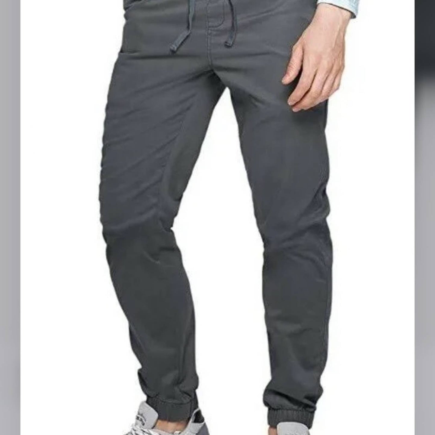 Matchstick Men’s Gray Drawstring Waist Joggers