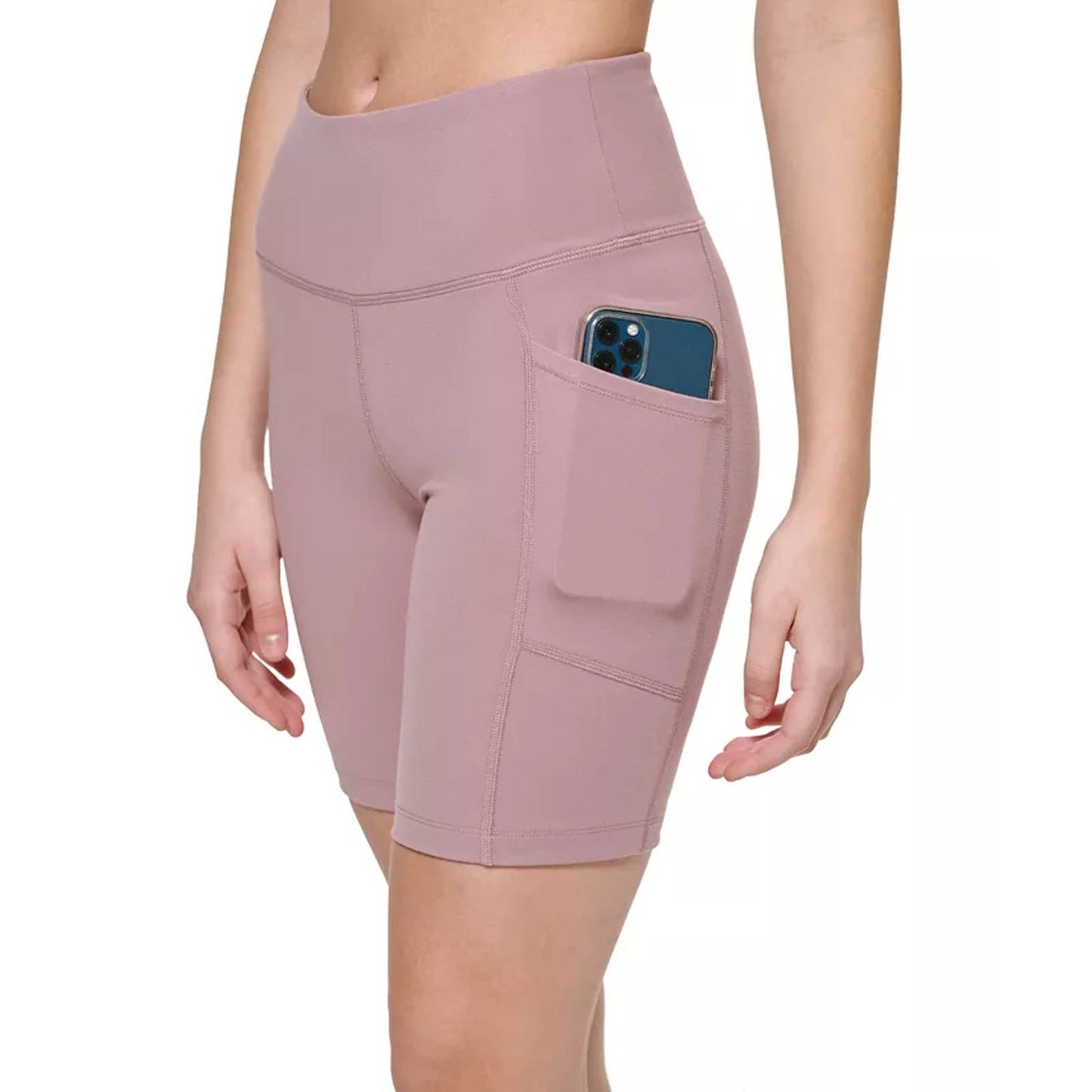 Calvin Klein Womens Bike Shorts Stardust Purple