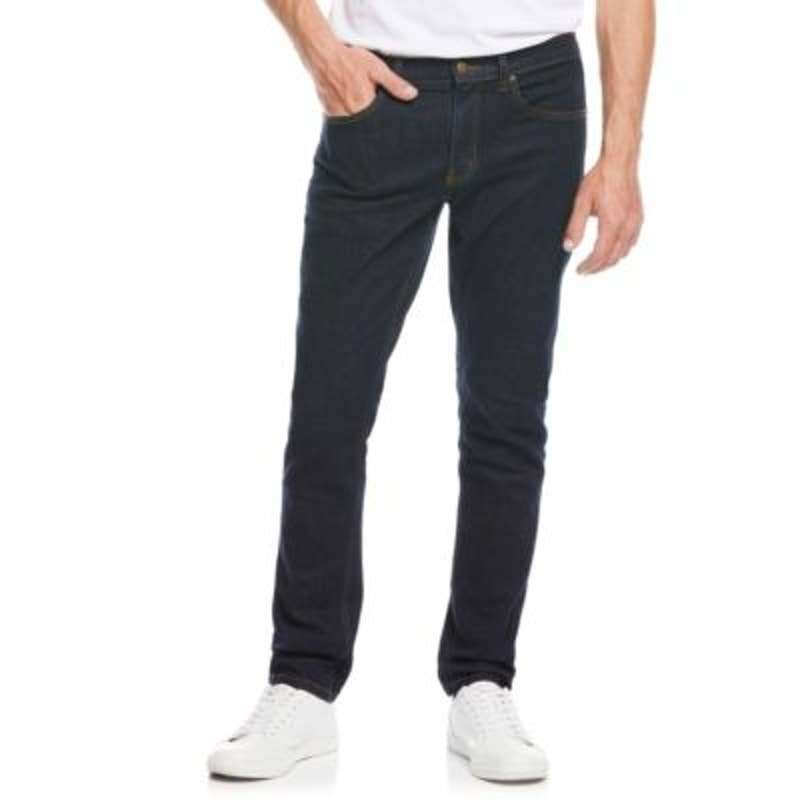 Perry Ellis America Men's Dark Rinse Denim Jeans, Slim Fit