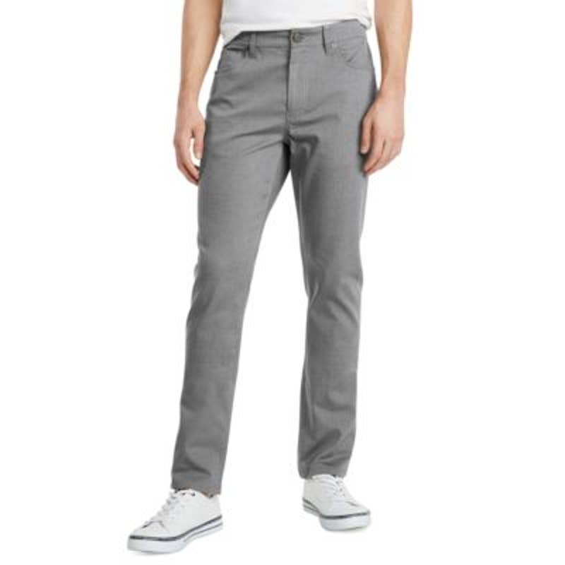 Tommy Hilfiger Men's THFlex Pinstriped Sky Captain Blue Pants