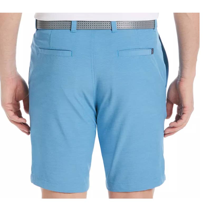 PGA Tour Men's Blueberry Pie Heather 4 Way Stretch Shorts