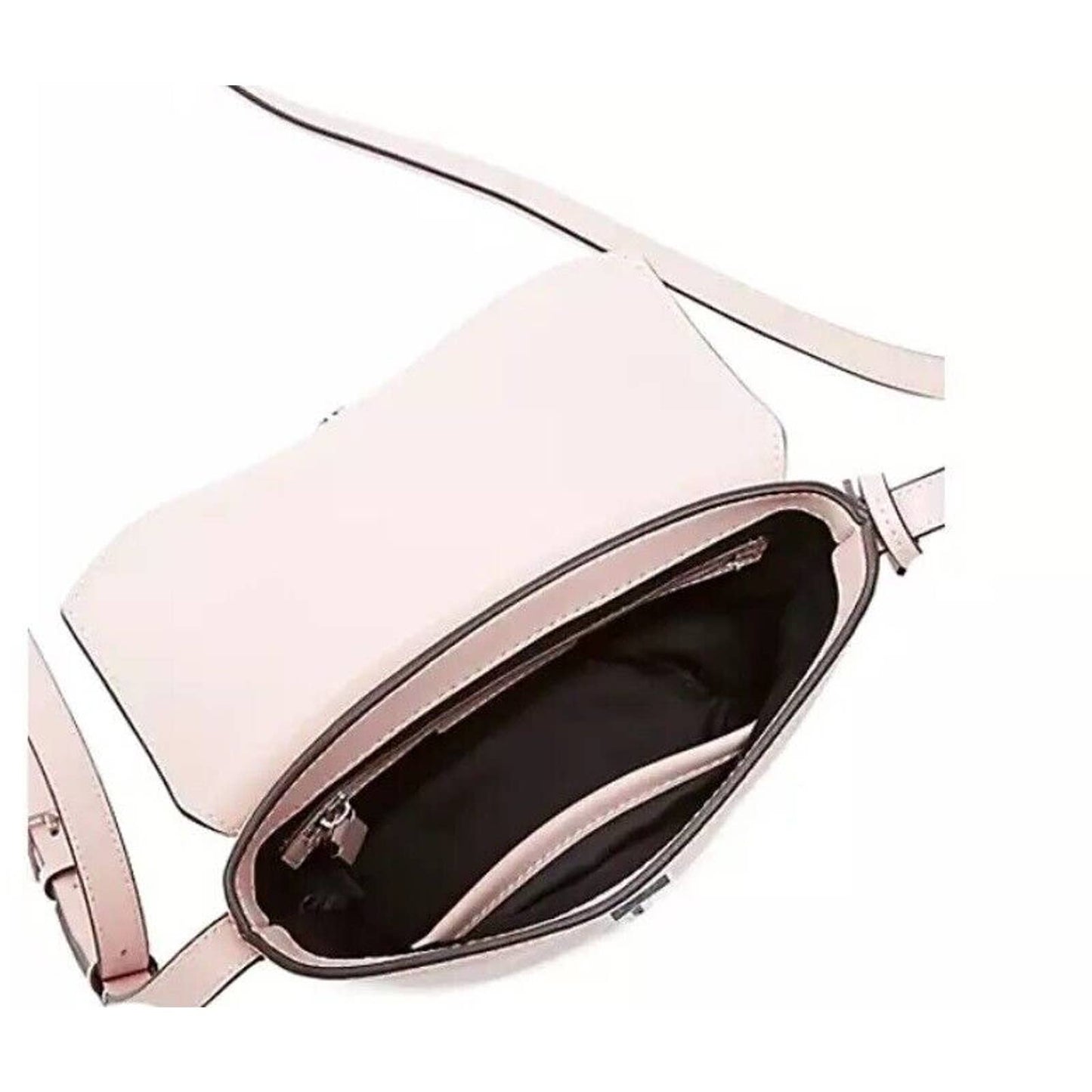 CALVIN KLEIN LOCK BUCKET CROSSBODY BLOSSOM LEATHER