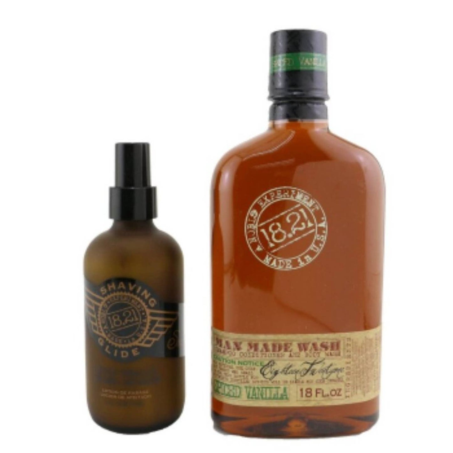 Prohibition Grooming Man Made Body Wash & Shaving Gel, Spiced Vanilla