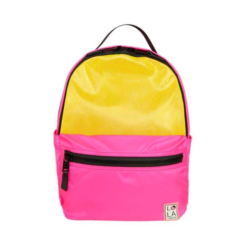 LOLA CALIFORNIA Neon Carnival Starchild Medium Backpack - Multi Neon