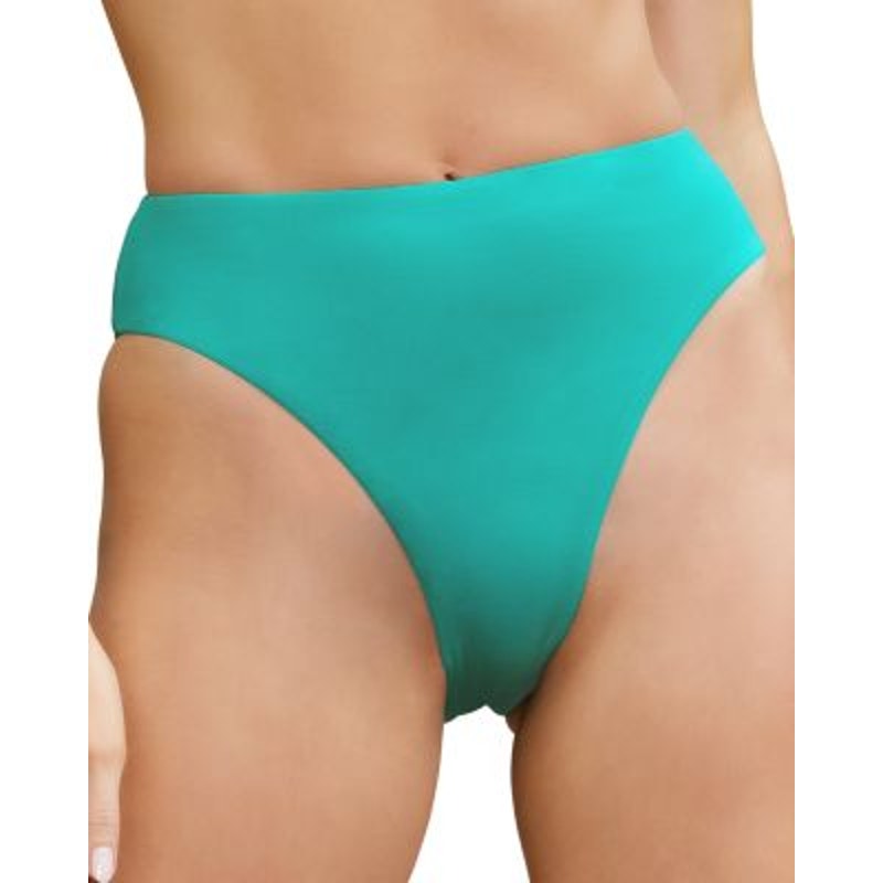 Becca Women's Socialite High Waisted "Angela" French Cut Swim Bottoms
